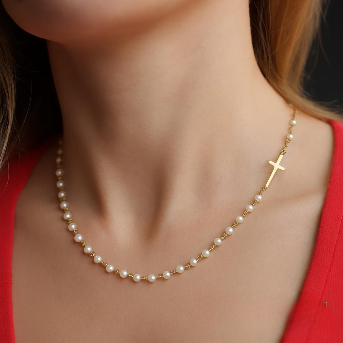 Serenity Cross Necklace