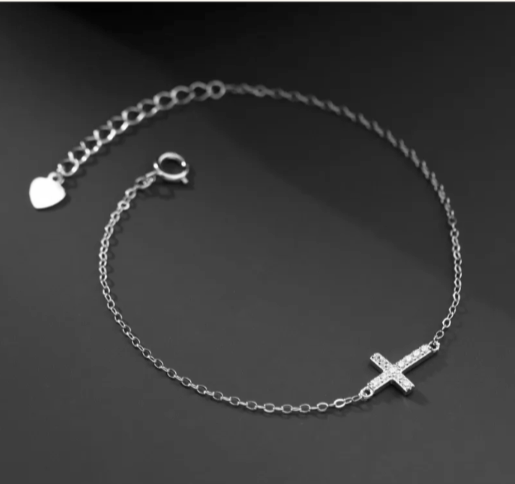Minimalist Cross Bracelet
