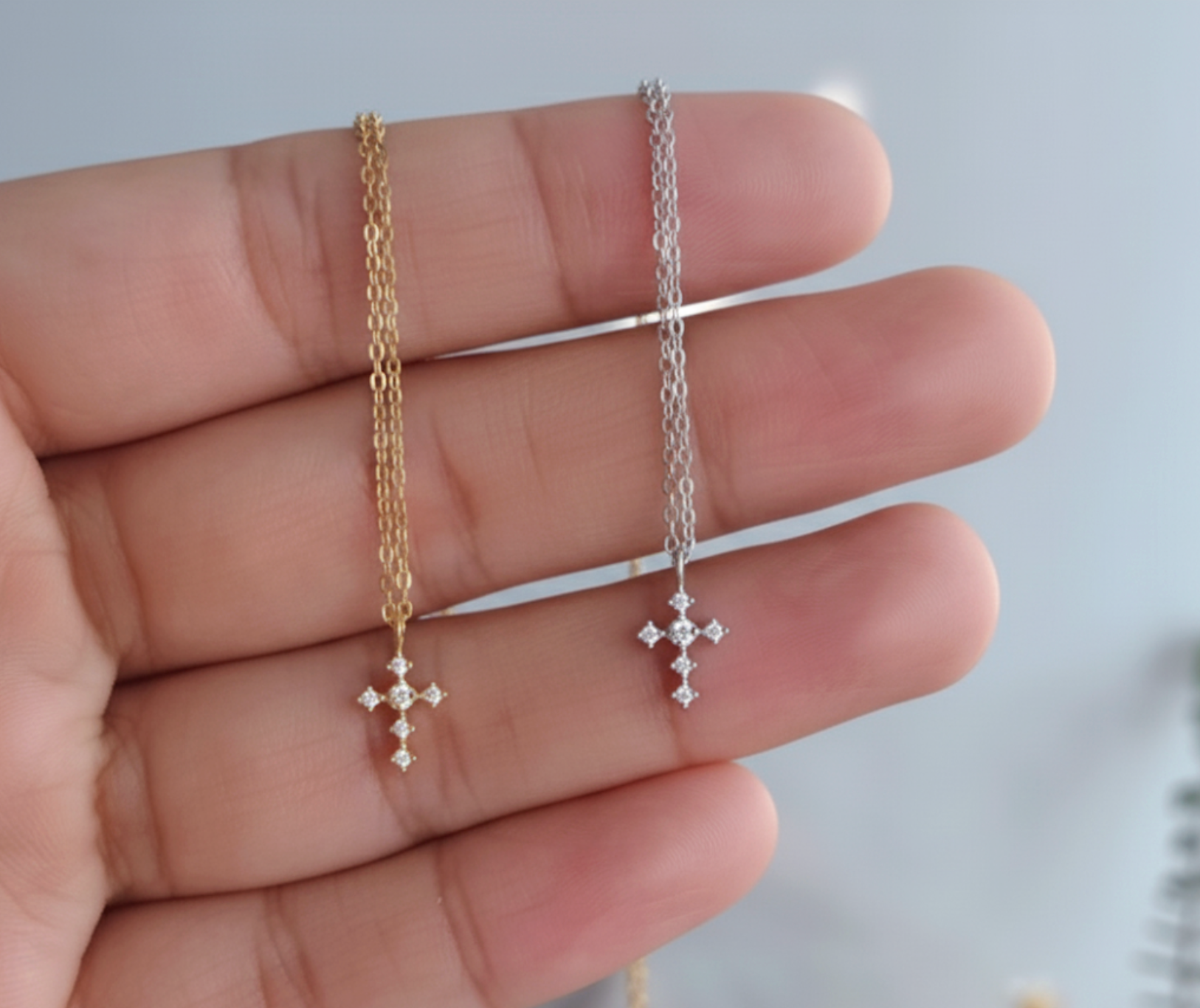 Faith Cross Necklace