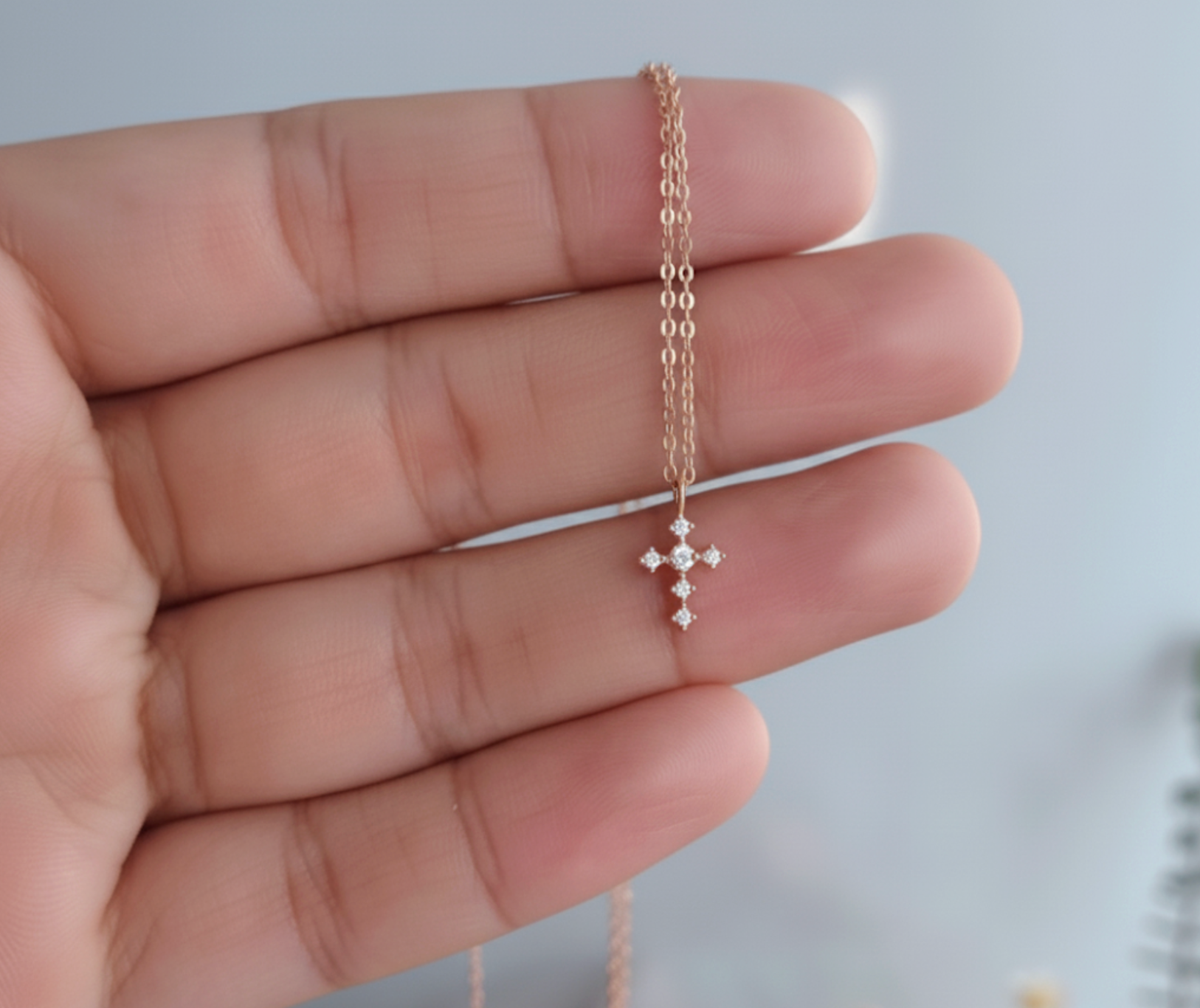 Faith Cross Necklace