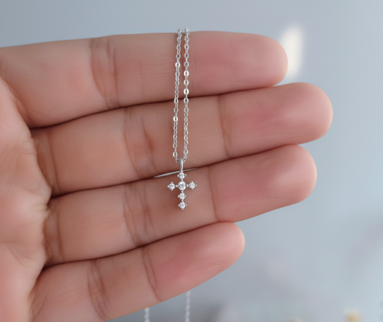 Faith Cross Necklace
