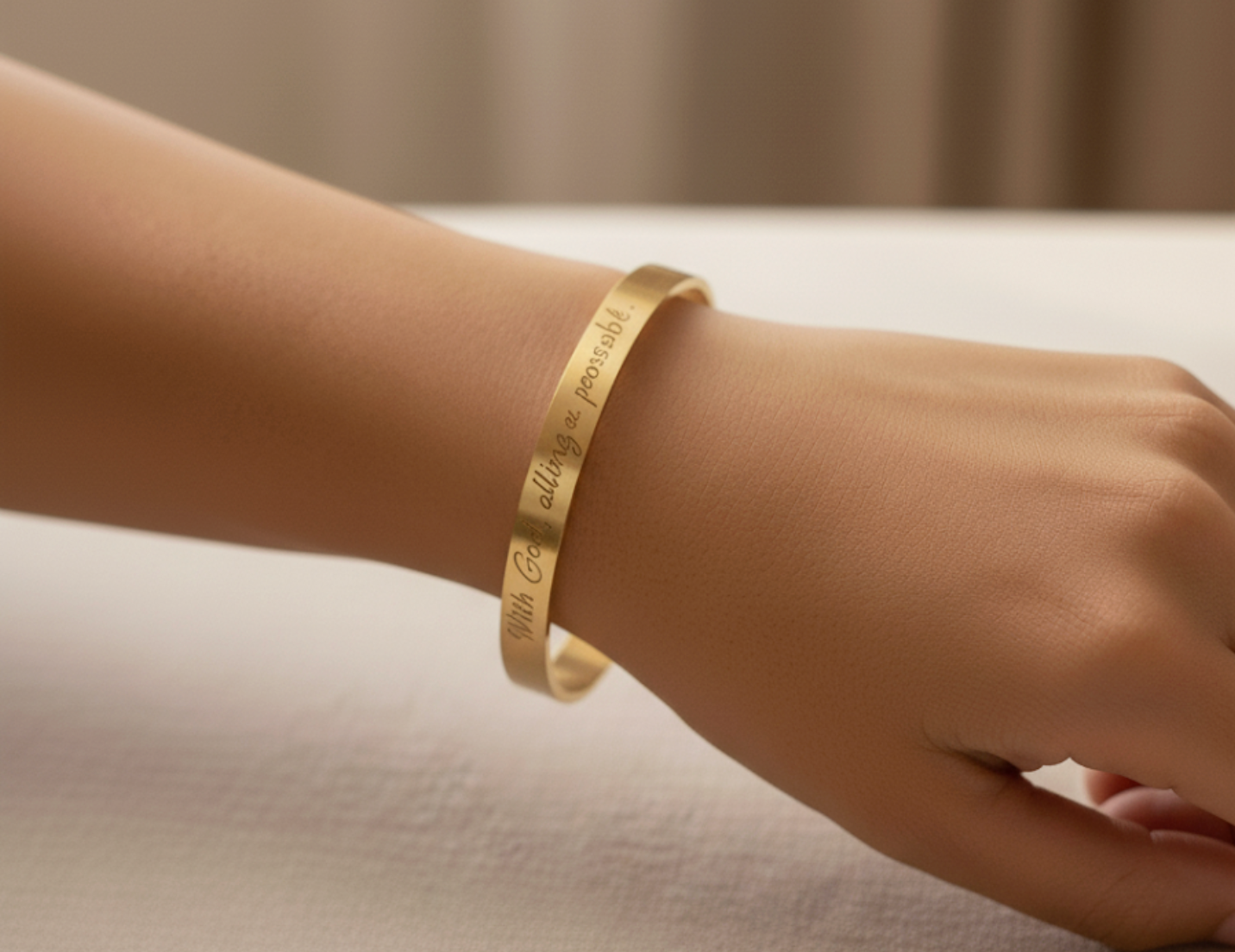 Guided by Faith Bracellet