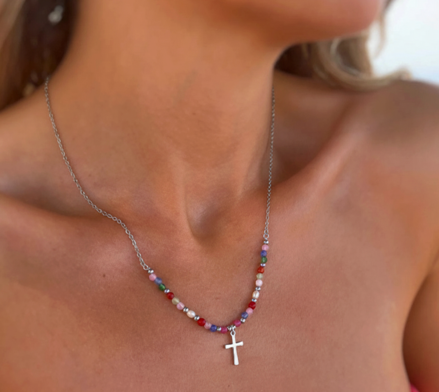 Cross Necklace - For Woman