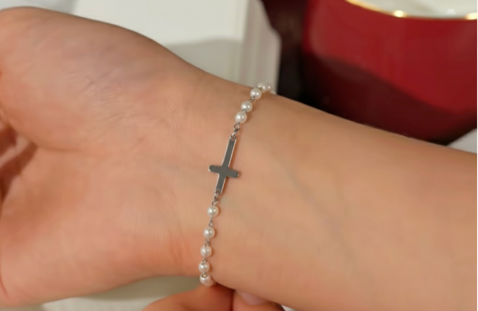Angel Pearl Bracelet