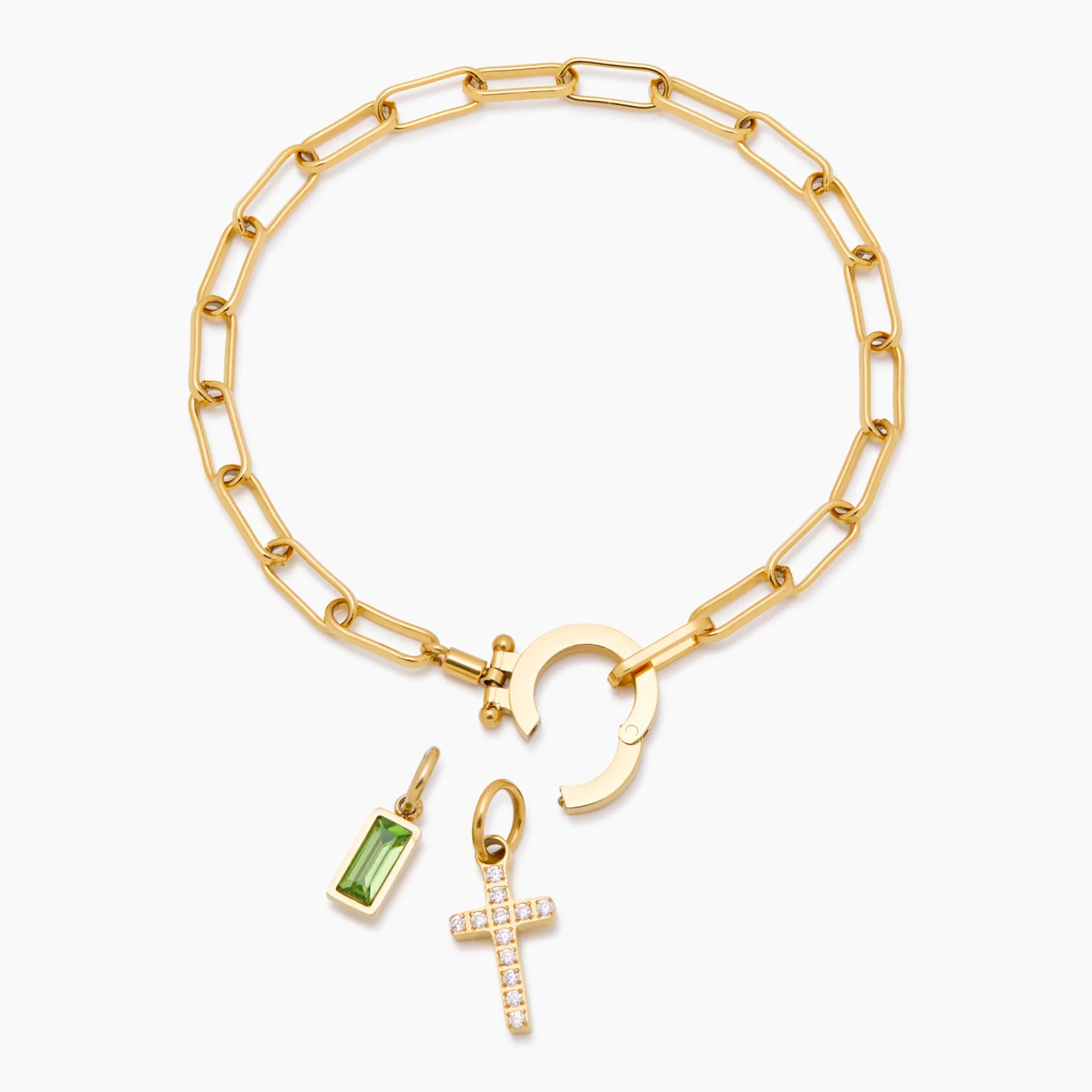 Blessed Birthstone Chain Bracelet