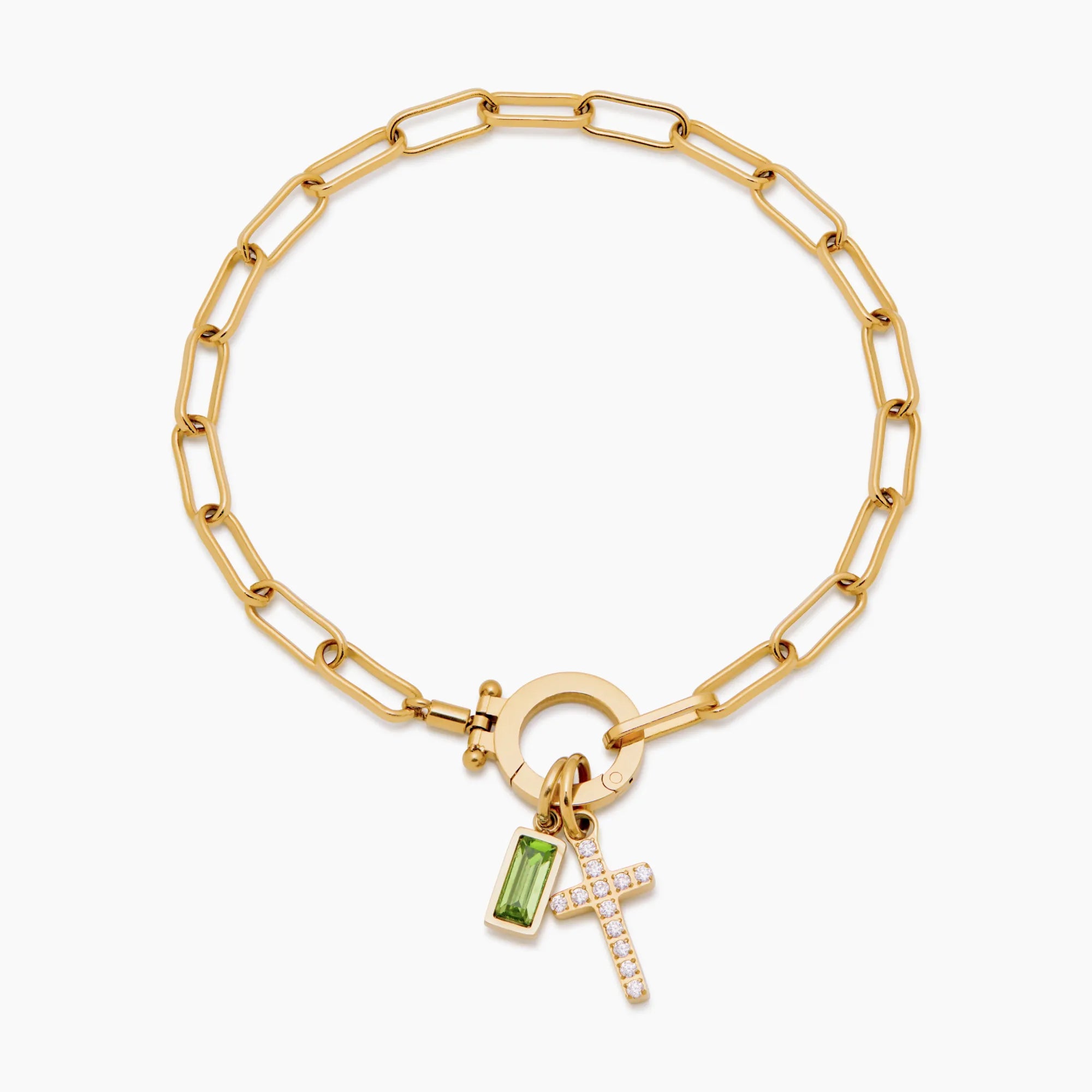 Blessed Birthstone Chain Bracelet