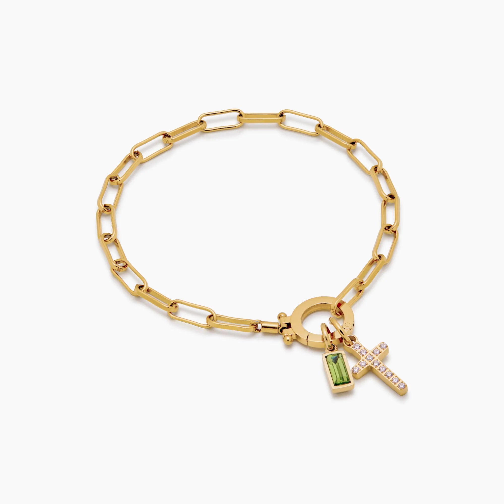 Blessed Birthstone Chain Bracelet
