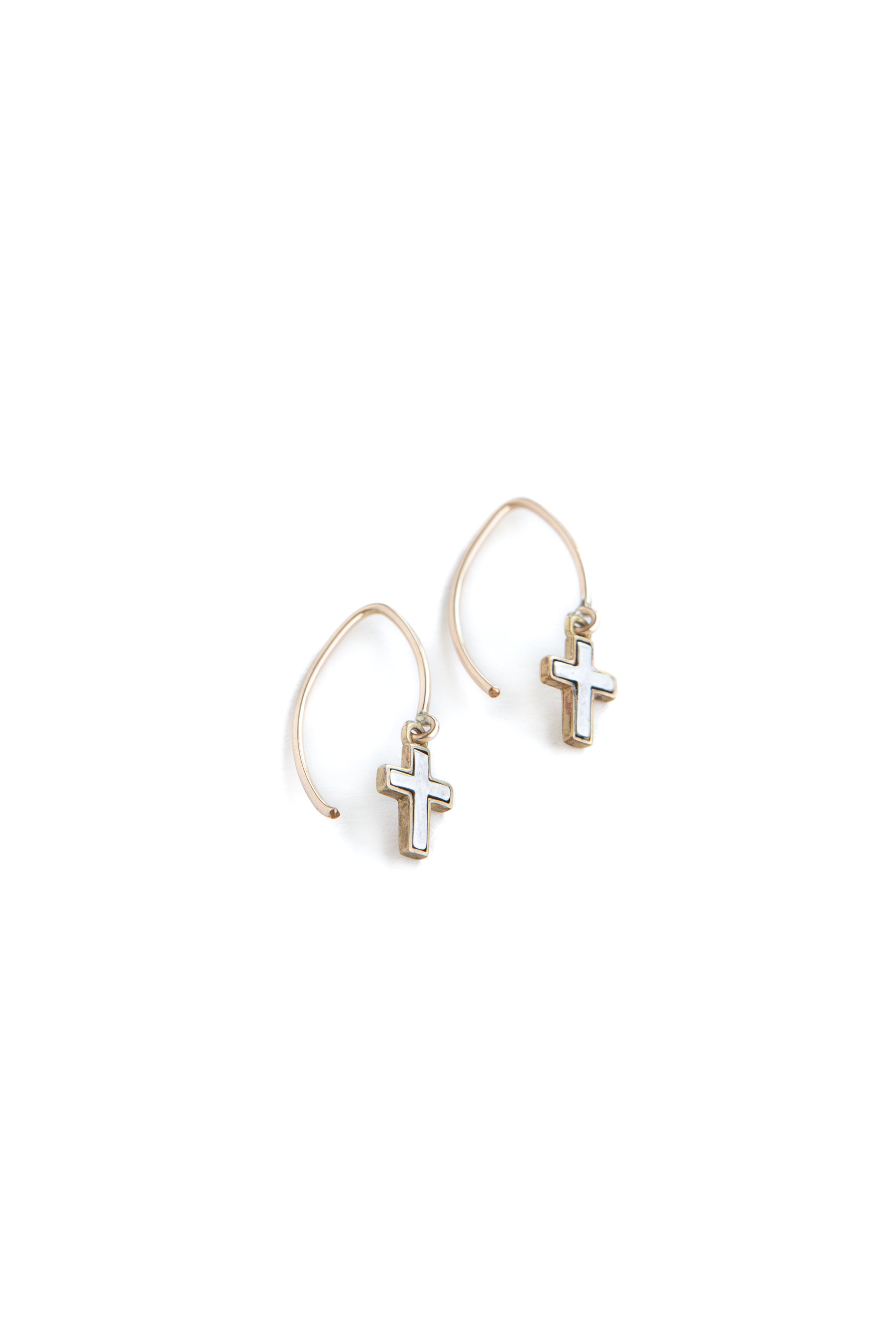 Earrings Cross